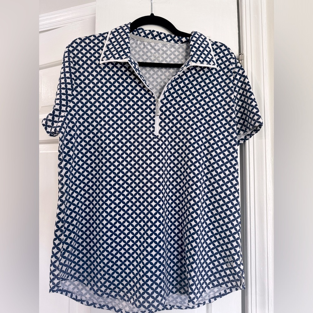 Womens Jofit XL Blue Golf Polo